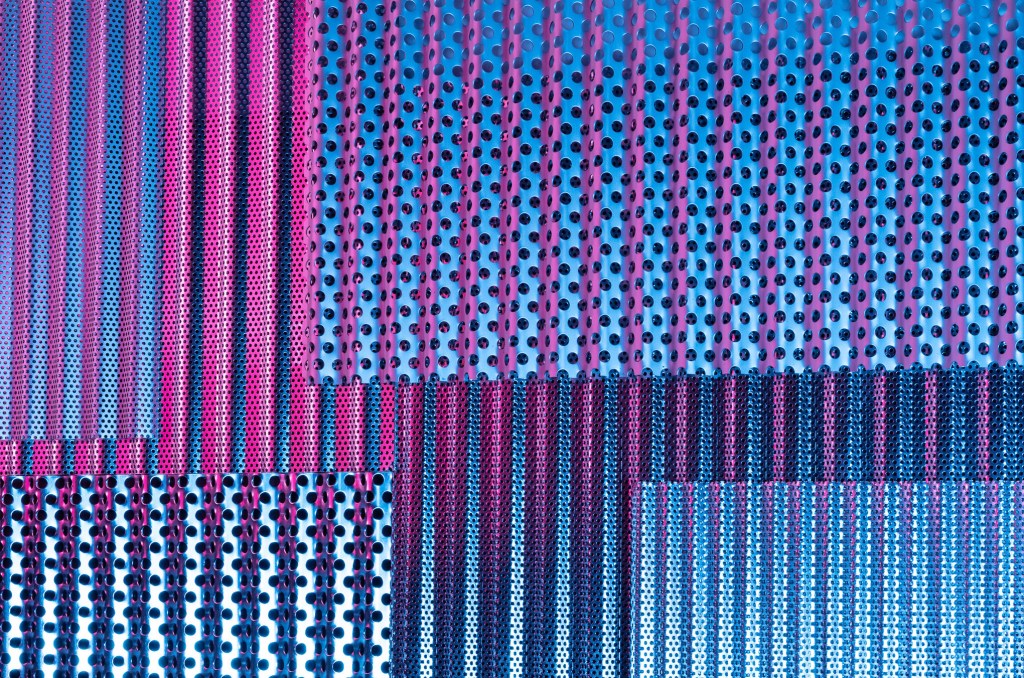 Corrugated perforated sheets